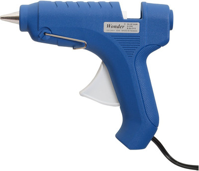 

ecaart Navy Blue Hot Melt Glue Sticks With 40W Gun For Decoration & DIY - 200 g