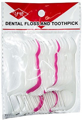 Royalkart High Quality Oral Care Dental Floss Toothpick Floss( Pack of 3)(40 mm)