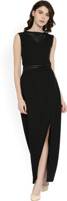 rare Women Maxi Black Dress