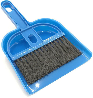 

De Autocare New Mini Dustpan and Broom Set,Cage Cleaner for Reptile, Hedgehog, Hamsters,Deg Plastic Dustbin(Multicolor)
