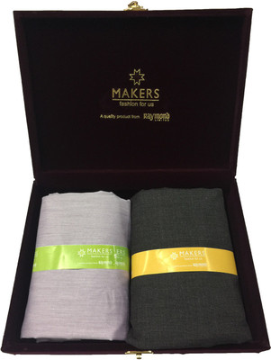 Raymond Cotton Viscose Blend Solid Shirt & Trouser Fabric(Unstitched) Raymond Cotton Viscose Blend Solid Shirt & Trouser Fabric(Unstitched)