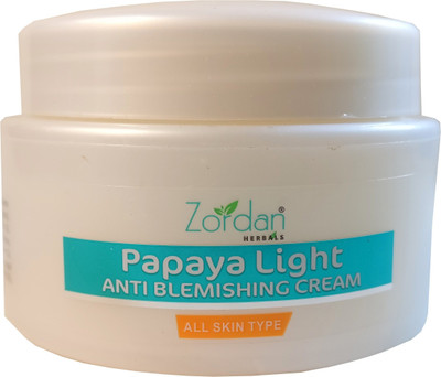 

ZORDAN PAPAYA LIGHT ANTI BLEMISHING CREAM(50 g)