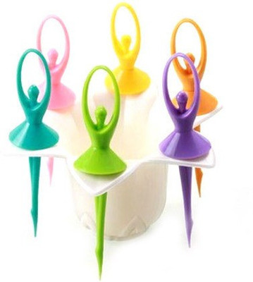 

prego Plastic Fruit Fork Set(Pack of 18)
