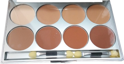 

Kryolan Ultra Cream Powder 8 Color Palette Foundation(Transparent)