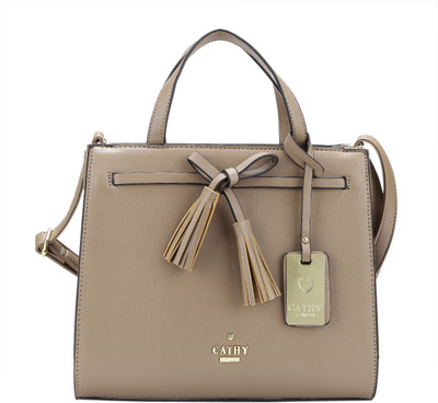 Cathy London Hand-held Bag(Khaki)