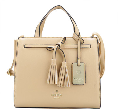 Cathy London Hand-held Bag(Brown)