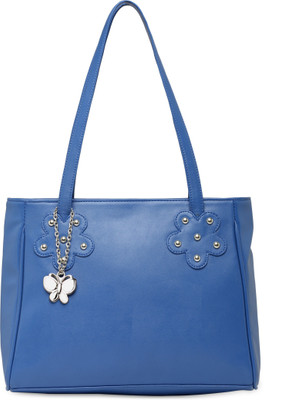 Butterflies Hand-held Bag(Blue)