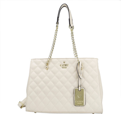 

Cathy London Hand-held Bag(Beige)