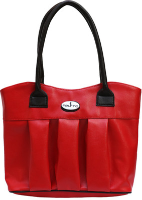 

Fristo Hand-held Bag(Red, Black), Black;red