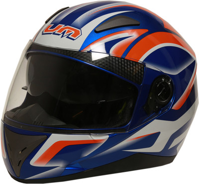 

UM ARMOUR Motorbike Helmet(Blue & Orange