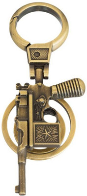 

NeoTask Gold Gun Metal Hook Key Chain