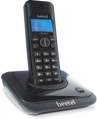 Beetel BT-X63 Cordless Landline Phone(Black)