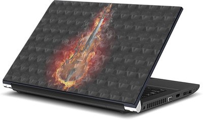 ezyPRNT Guitar Musical Instrument Music Y with 3D Illusion effect (15 to 15.6 inch) Vinyl Laptop Decal 15 available at flipkart for Rs.270