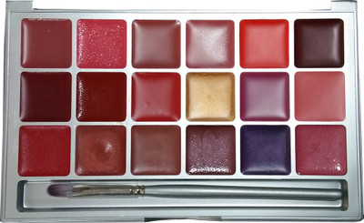 

Kryolan Liprouge Palette -18(Multicolor, 42 g)
