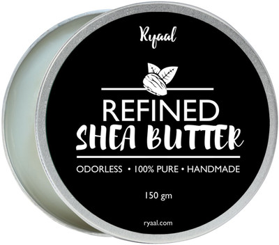 

Ryaal Organic Shea Butter - African, Raw, Pure - Use Alone or in DIY Body Butters, Lotions, Soap, Eczema & Stretch Marks Products, Lotion Bars, Lip Balms and More(150 g)