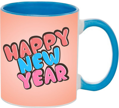 

SKY TRENDS New Year & Christmas Gift For Boyfriend Girlfriend Husband Wife Design COD077 Ceramic Mug(325 ml), Multicolor