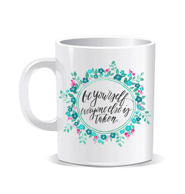 

Claptrap xyz122 Bone China Mug(350 ml), Multicolor