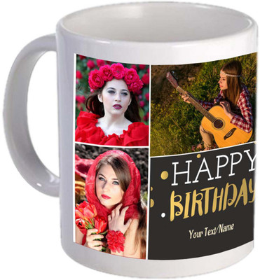 

Personalised Birthday Coffee Mug 00000 Ceramic Mug(350 ml), White