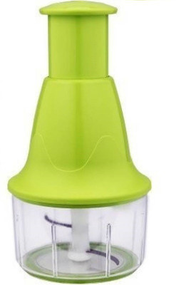 

Mantavya Quick Cutter Manual Multi Tool Kitchen Grater with Push and Close Button NA Peeler(Green)