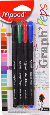 

Maped Graph Peps Fineliner Pen(Pack of 4)