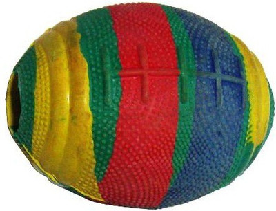 

jeewan Dog rubber rugby ball Rubber Rubber Toy, Fetch Toy, Chew Toy For Dog