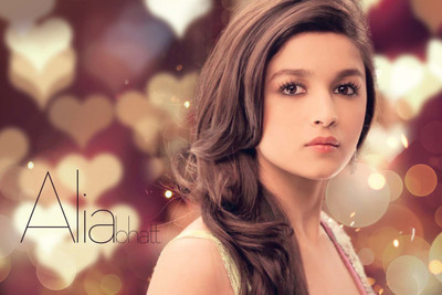 Alia bhatt beautiful Poster Paper Print  (18 inch X 12 inch, Rolled) Paper Print(18 inch X 12 inch, Rolled)