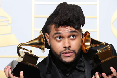 

The weeknd at the 2016 grammy awards Poster Paper Print (18 inch X 12 inch, Rolled) Paper Print(18 inch X 12 inch, Rolled)