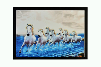 

Running Horses Sparkle Print Photo Without Frame (20 X 28 Inches) Fine Art Print(20 inch X 28 inch, Rolled)