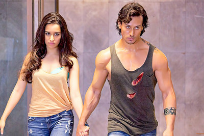 

Tiger shroff and shraddha kapoor in baaghi Poster Paper Print (18 inch X 12 inch, Rolled) Paper Print(18 inch X 12 inch, Rolled)
