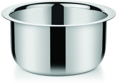 

Bonita Pan Appetit Milk Pan 18 cm diameter(Stainless Steel, Aluminium, Induction Bottom), Silver