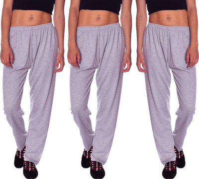 grey track pants womens