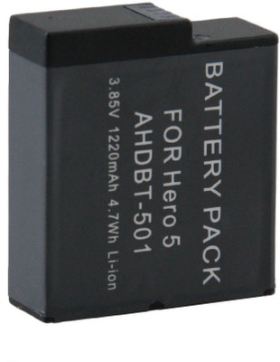 

yantralay Yantralay 1250mAh Replacement Battery Accessoy For GoPro Hero5(AHDBT 501) Rechargeable Li-ion Battery