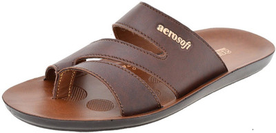 

Aerosoft Men Tan Sandals