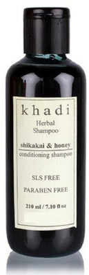 Khadi Herbal Shikakai and Honey SLS and Paraben Free Shampoo(210 ml) Flipkart