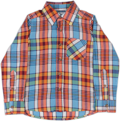 

The Children's Place Boys Checkered Casual Multicolor Shirt, 931
