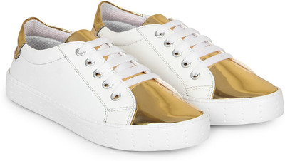 

Zapatoz zapatoz white silver shoes Sneakers For Women(White