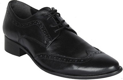 

Salt N Pepper 14-687 Senator Black Corporate Casuals For Men(Black