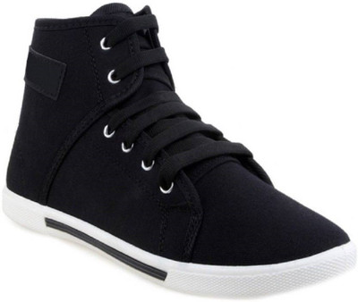 

Ridhaniyaa Sneakers For Men(Black, Black::white