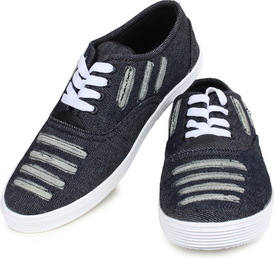 

Navy Stone Sneakers For Men(Black