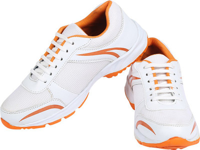 

Kaneggye Running Shoes For Men(White, Orange