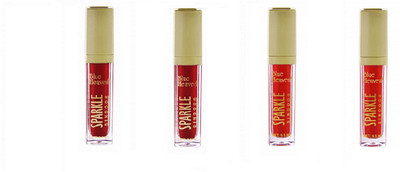 

Blue Heaven 2 mehroon with 2 red Xpression Sparkle Sindoor (pack of 4) liquid(Maroon, Red)