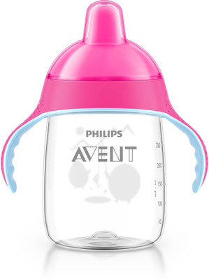 

Philips Avent Toddler Spout Cup With Twin Handle(Pink)