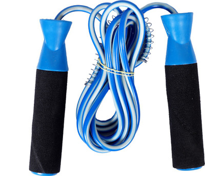 

Dee Mannequin Premium Fitness Ball Bearing Skipping Rope(Blue, Length: 305 cm)