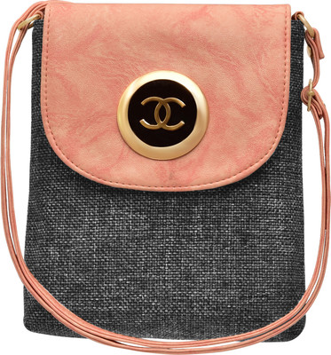 

TapFashion Women Casual Pink PU Sling Bag