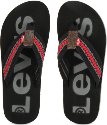 

Levi's Textile Flip Flops, Black