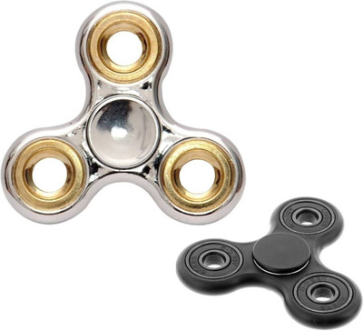 

Abrose (Free)Anti-Stress Metal Fidget Spinner Chrome Plating With Free Fidget Spinner(Multicolor)