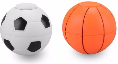 

JIVIANA New Stylish Combo of Ball Spinner and Football spinner(White, Orange)