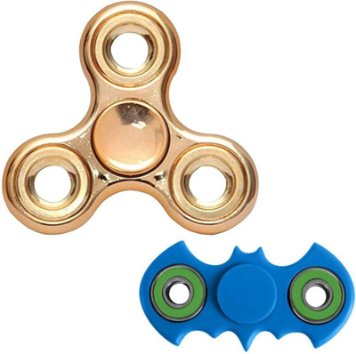 

Abrose (Free)Anti-Stress Metal Fidget Spinner Chrome Plating With Free Batman Spinner(Multicolor)