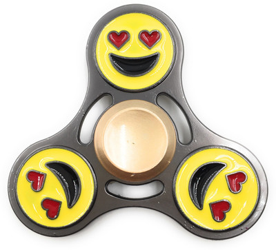 

24x7 Smiley Heart Hand Spinner fidget(Multicolor)
