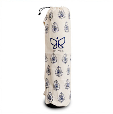 

Deivee Deivee Printed Yoga Bag Yoga Mat Bag(Beige, Drawstring Bag